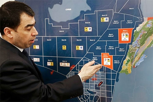 Gobierno libanés oficializa contrato para explorar gas y petróleo